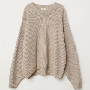 H&M Beige Knit Sweater